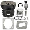 45mm Cylinder Piston Kit Big Bore For Husqvarna 353 351 350 346XP EPA 340 Chainsaw Decompression Valve Fuel Filter