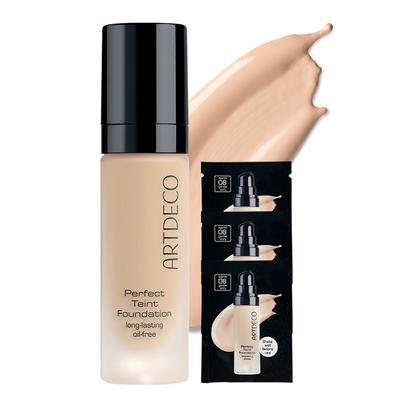 Art Deco Perfect Tint Foundation Hauptprodukt 20ml + Mini Foundation 6ml Set, Nr. 08, Nein. 08 (Komponente), 1 Satz