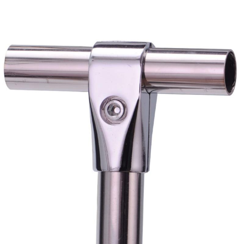 Rundes Rohrfitting für DIY-Rahmenreparatur, T-förmige Aluminiumverbindung mit sicherer Feststellschraube für Möbeltätigkeiten