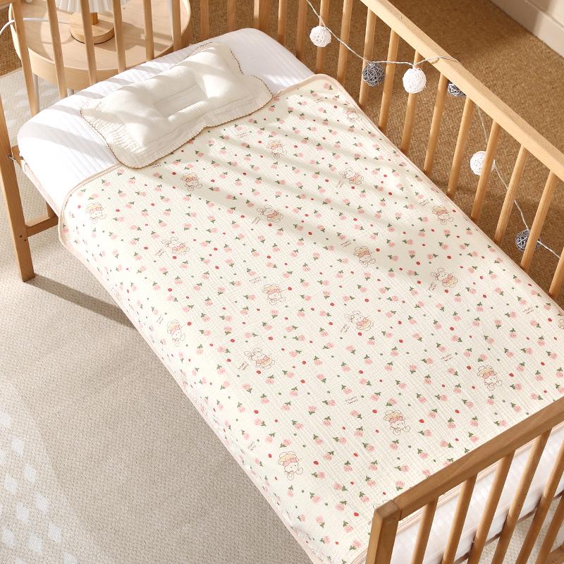 Washable Large Incontinence Pad: Waterproof, Breathable Cotton Bed Sheet for Newborns & Menstrual Use