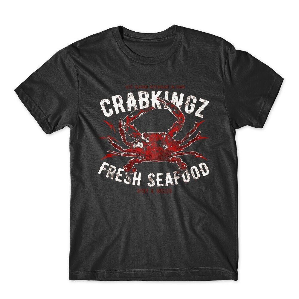 

Crab Seafood T-Shirt 100% Cotton Premium Tee NEW L