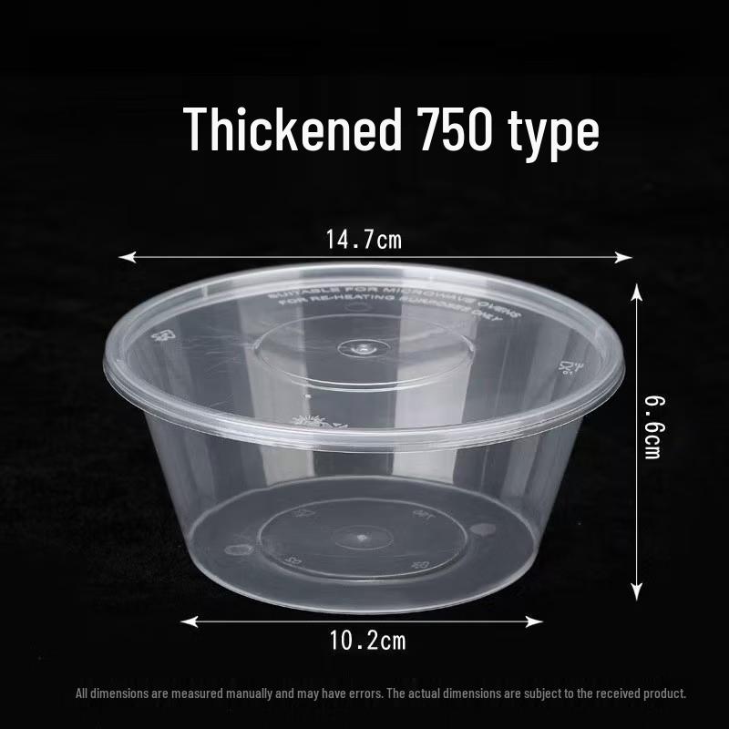 Disposable Round Food Takeaway Containers