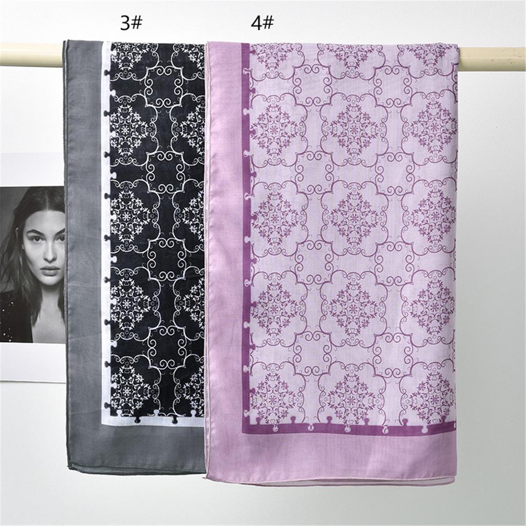 Malaysia Turban Wrap Cloth Convenience Head Scarf Lightweight Square Neck Scarf Soft and Breathable Neckerchief