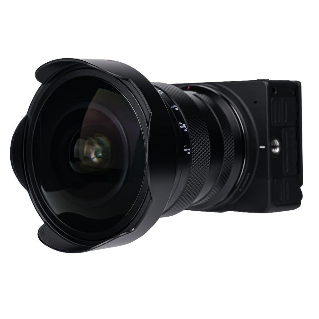 AstrHori 12mm Fisheye Black Fisheye Lens for Rock Star Year F2.8 L-Mount [2 Warranty]