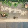 Will You Marry Me Neon Signs Super Large for Wall Decor, Wedding LED Neon Lights Signs for Proposal Wedding Celebration Romantic