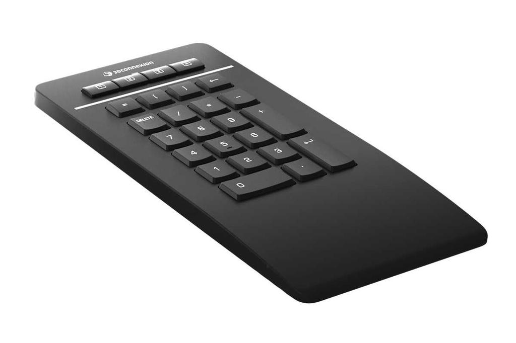 3Dconnexion Wireless Numeric Keypad with Programmable 3Dconnexion Keys, Numpad Pro (3DX-700105), Official Japanese Product