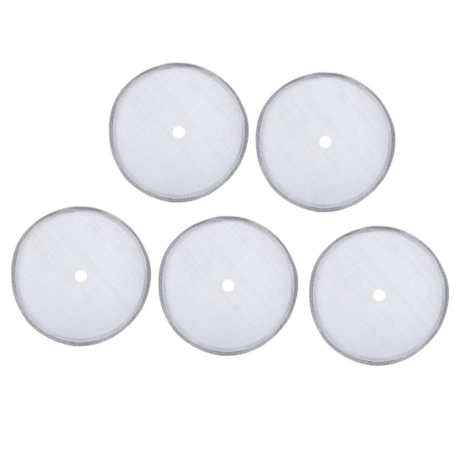 

5Pcs Stainless Steel Coffee Filter for 600ml French Press Coffee Pot Mesh Filter Accessory