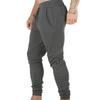 Men's Trousers Thin Fitness Training Pants Men's Cotton and Polyester Elastic Closed Feet Pants Slim Pants.