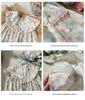 2026 Summer Girls' Colorful Polka Dot Dress with Korean Style Ruffle Collar
