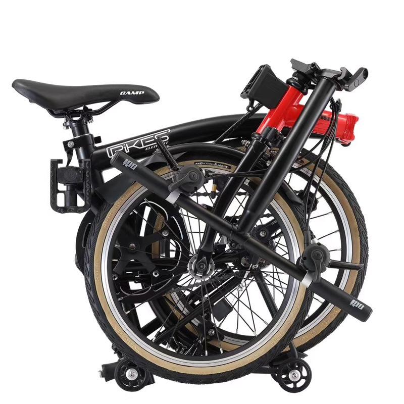 Xiaobu Yingbu Aluminum Alloy Folding Bike with Easy-Move CNC Bearing Wheels