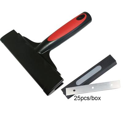 Cleaning Scraper Metal Knife Blade Window Tinting Film Squeegee Household Glass Wash Wrapping Car Decal Glue Remover Tool E46