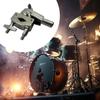 Adjustable Drum Rack Adapter High Strength Metal Drum Rack Clamp Hardware for Multiple Percussion Equipment Connections