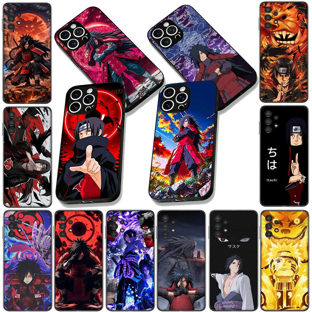 Cover for Apple iPhone 17 16 14 15 Pro Max Plus 15+ 16E XR ProMax Air + Coque Phone Case Madaras Narutos Sasuke Uchiha Itachi