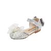 Little Girl Sandal Summer Elegant Kid Princess Bowknot Performance Flat Shoes Fashion Sweet Children Causal Heart Ballet Sandals