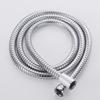 European & Japanese Style High-Pressure Shower Hose: 1.5-2m, Cold/Hot Water, Copper Cap, Stainless Steel, Double Buckle