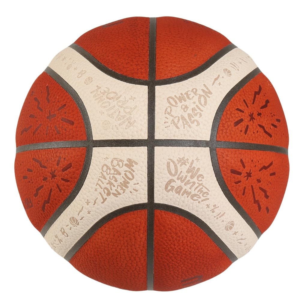 Molten BG5000 FIBA Basketball World Cup 2026 Official Match Size 6 Women's Ball, (B6G5000-W6G)