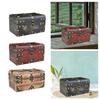 Vintage Style Wooden Treasure Chest Sundries Case for Necklace Ring Bracelet