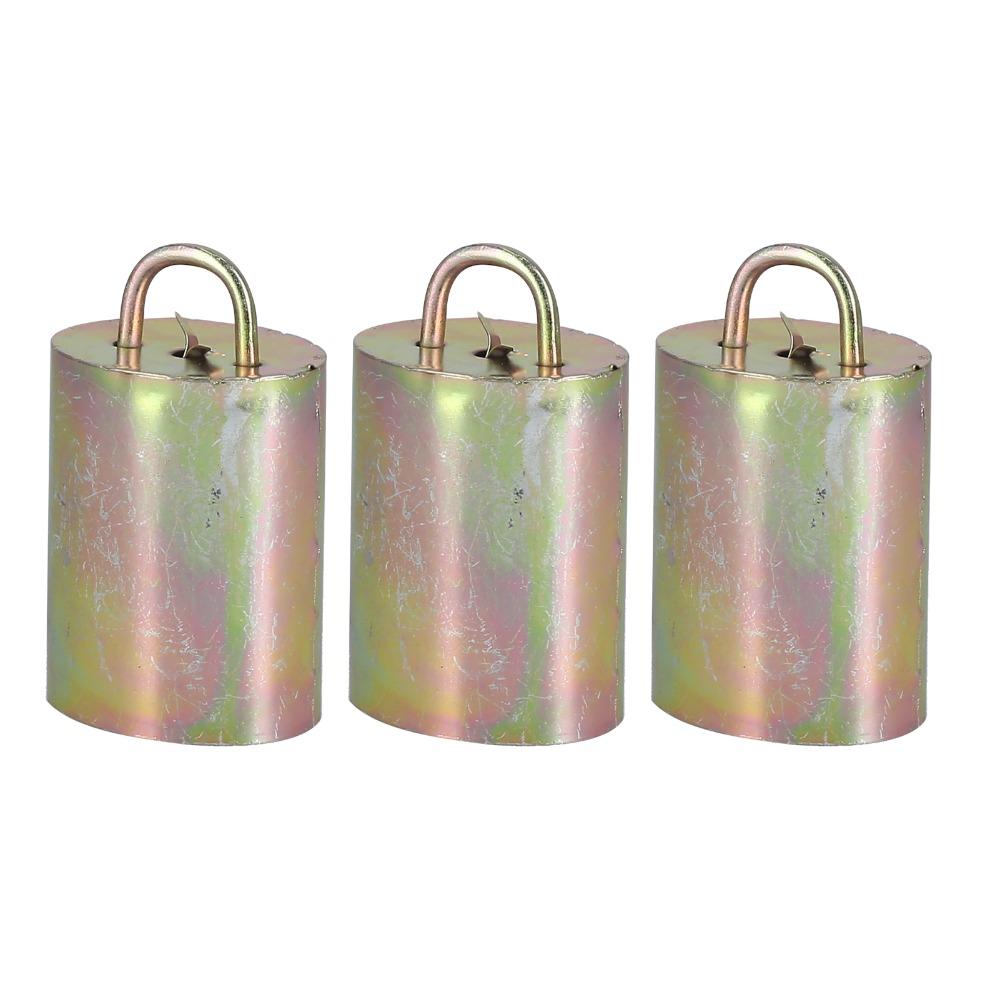 3Pcs Sturdy Alloy Livestock Bell Alloy Sheep Bell Long Service Livestock Supplies Cattle Prevention