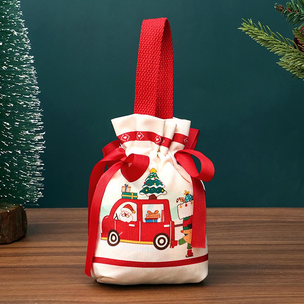 Christmas Gift Bag With Handle, Creative And Candy Packaging Bag For Holiday Decor