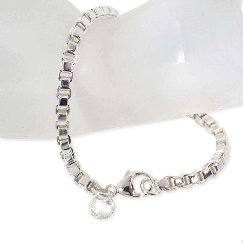 

[Вживаний] TIFFANY 925 Венеціанський браслет/j11-1