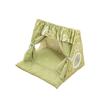 Ins New Semi Closed Cat Tent Bed Removable Washable Pet House for Small Dogs Breathable All Season Soft Kennel