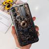 For Motorola Moto G50 5G G51 G52 G53 G54 Back Case Soft Silicone Transparen Bumper With Flower Butterfly Print Phone Coque Capa