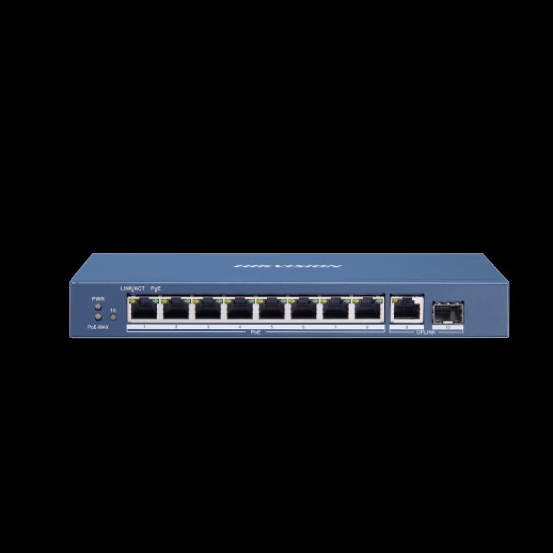 

Hikvision 8-Port Full Gigabit PoE Switch CN plug (adapter included)
