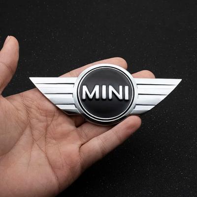 1 szt. Metalowe naklejki samochodowe 3D Bagażnik Nadwozie Emblemat Odznaka Dekoracja Auto Dla Mini Cooper Countryman Clubman JCW F55 F56 R55 R56 R60 F60