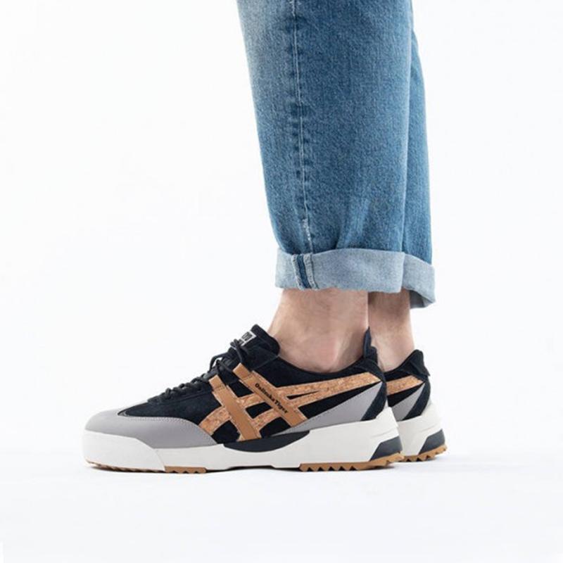 Onitsuka Tiger Delegation Ex Synthetic Leather Suede Lightweight Comfortable Shock Absorption Low Top Casual Shoes Unisex sneaker 1183A829-001