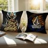 Extreme Sports Stone V-Volcom Cushion Cover Pillowcase Short Plush Invisible Zipper Room Sofa Cushion Cover