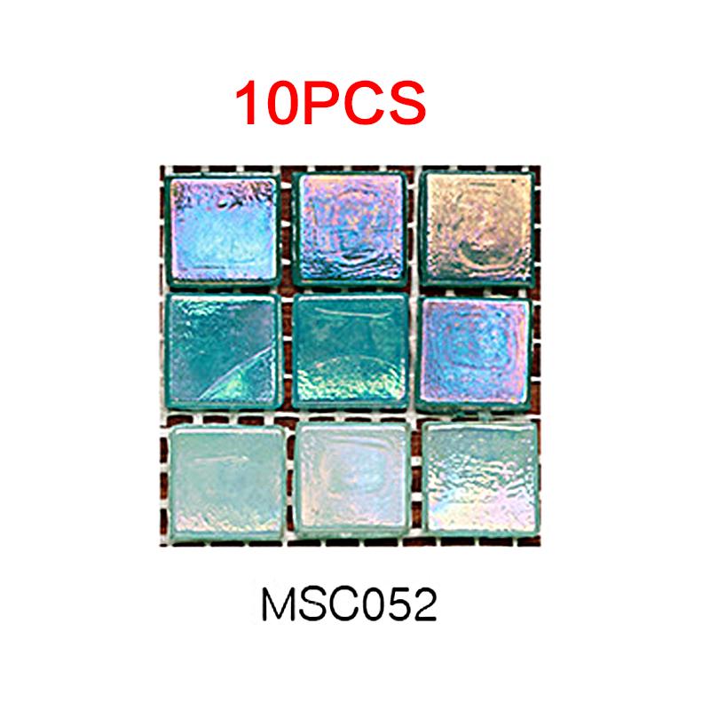 

10 шт. Наклейка на стіну Наклейка на стіну Самоклеюча мозаїчна плитка Застібка DIY Домашній декор для ванної кімнати MSC052