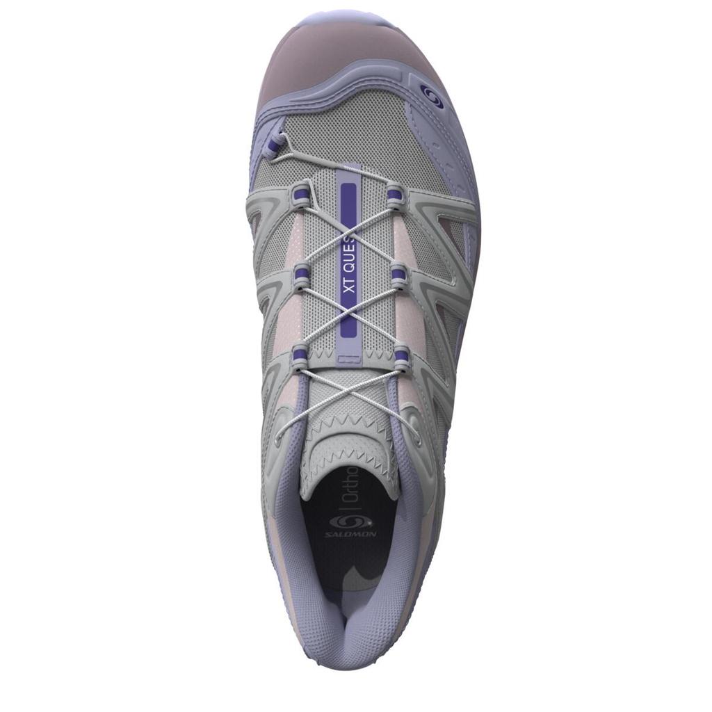 SALOMON Chaussures de randonnée basses Xt-Quest Polyvalentes Confortables Durables Chaussures de randonnée unisexes Gris Bleu 491259