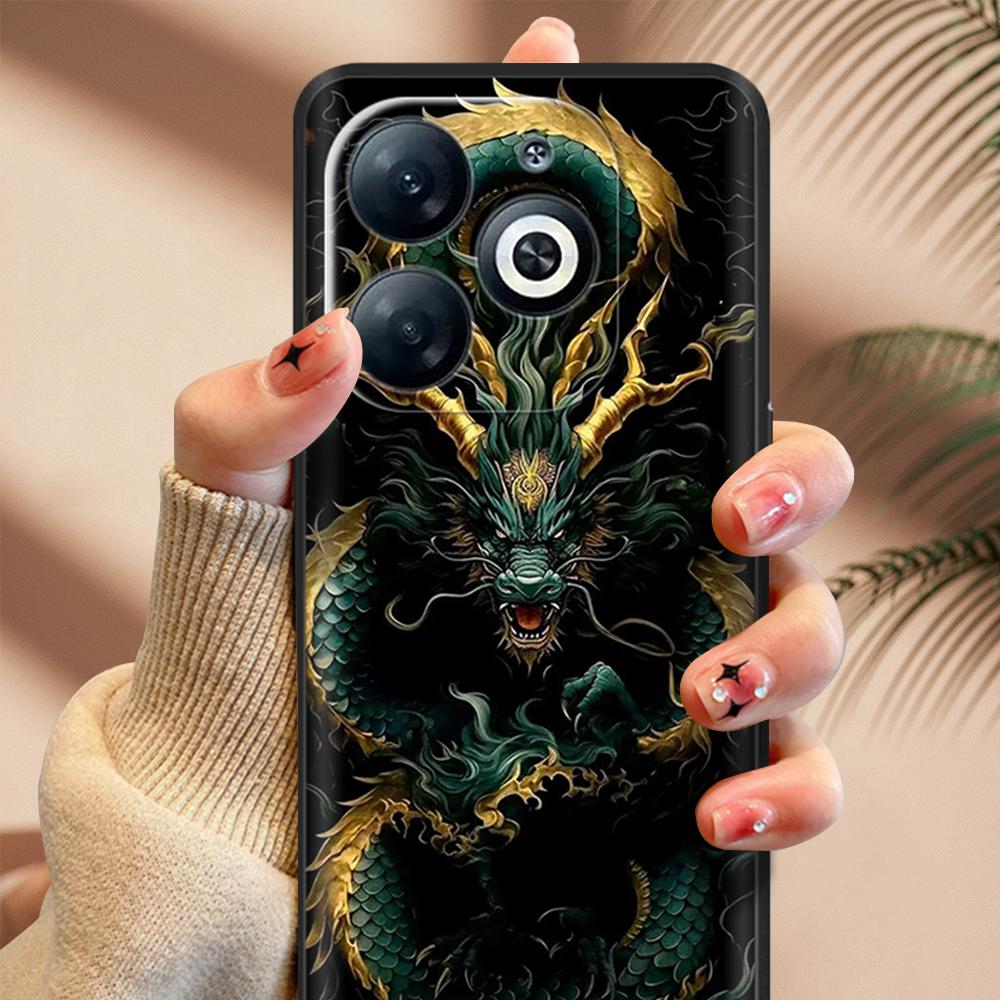 Phone Case For Infinix Smart 8 8pro 8Plus Cute Cartoon Painted Back Cover Soft TPU Bumper For Infinix Smart 8 Pro Plus Case Capa