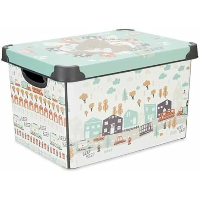 Boîte de rangement - Kipit - Multicolore - 56 x 38,5 x 59 cm - Standard - Qualité au meilleur prix