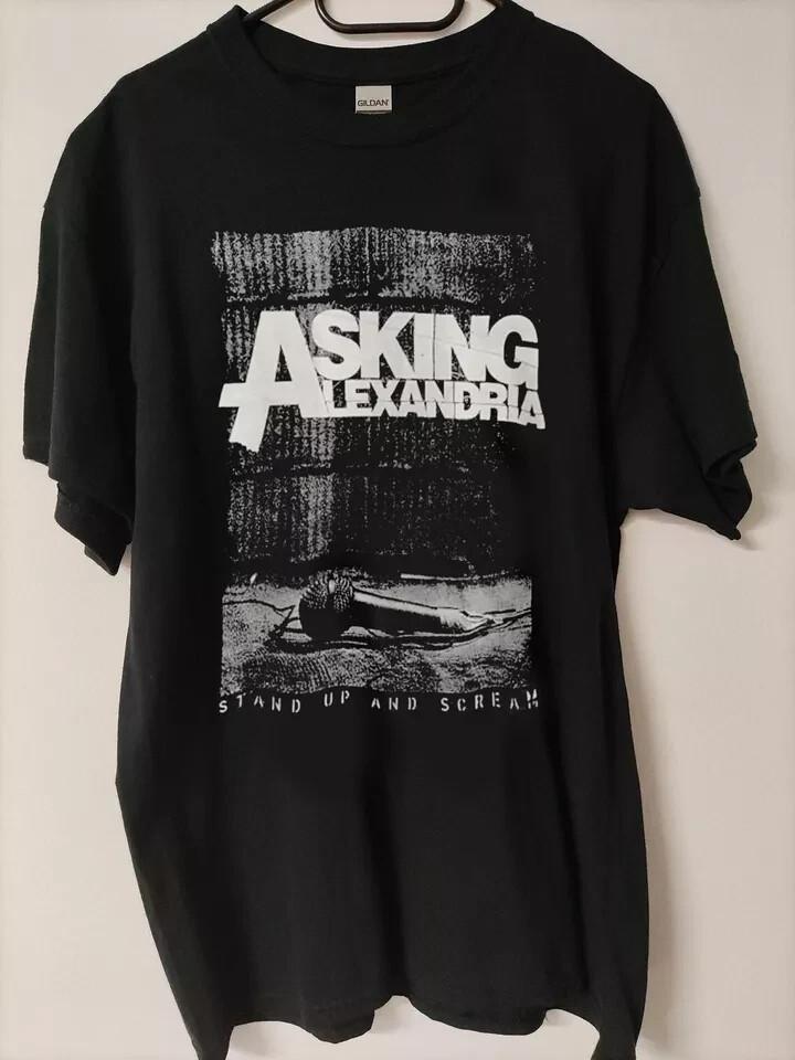 Asking Alexandria T-Shirt, Metal Music Shirt, Stand Up And Scream s-4xl Unisex T-Shirt XL