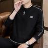 Nuova Felpa Leggera di Lusso da Uomo Autunno Inverno Stampata Girocollo Manica Lunga T-shirt Top