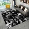 Football Star Goat R-Ronaldo CR7 Non-Slip Area Rug for Living Room,Bedroom,Playroom,Carpet Floor Mat Home Decor Rug Kids Room