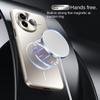 Electroplated Micro-matte Back Plate with Thin Magnetic Ring Case For Poco F7 Ultra POCO F7 Pro Camera Protect Cover