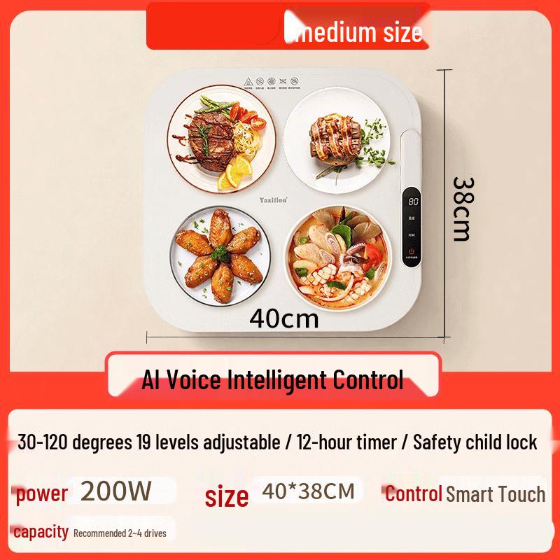ZISIZ Smart Voice Dish Warmer