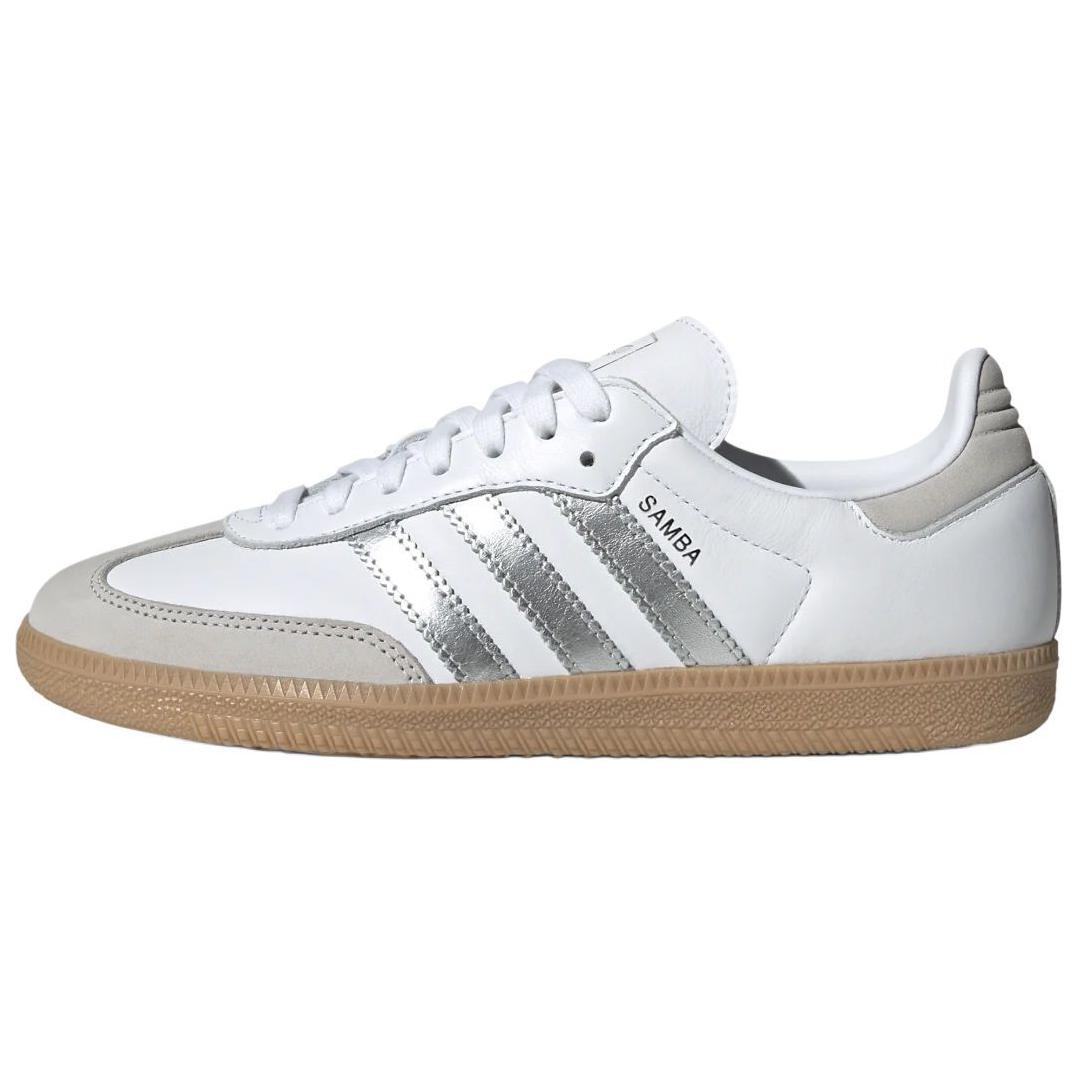 

Adidas Originals Samba Og Белый Серебристый Металлик Серый Женский 40.5