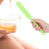 Wax Spatula Silicone Reusable Hair Removal Waxing Applicator Scraper for Home Salon Wax Warmer