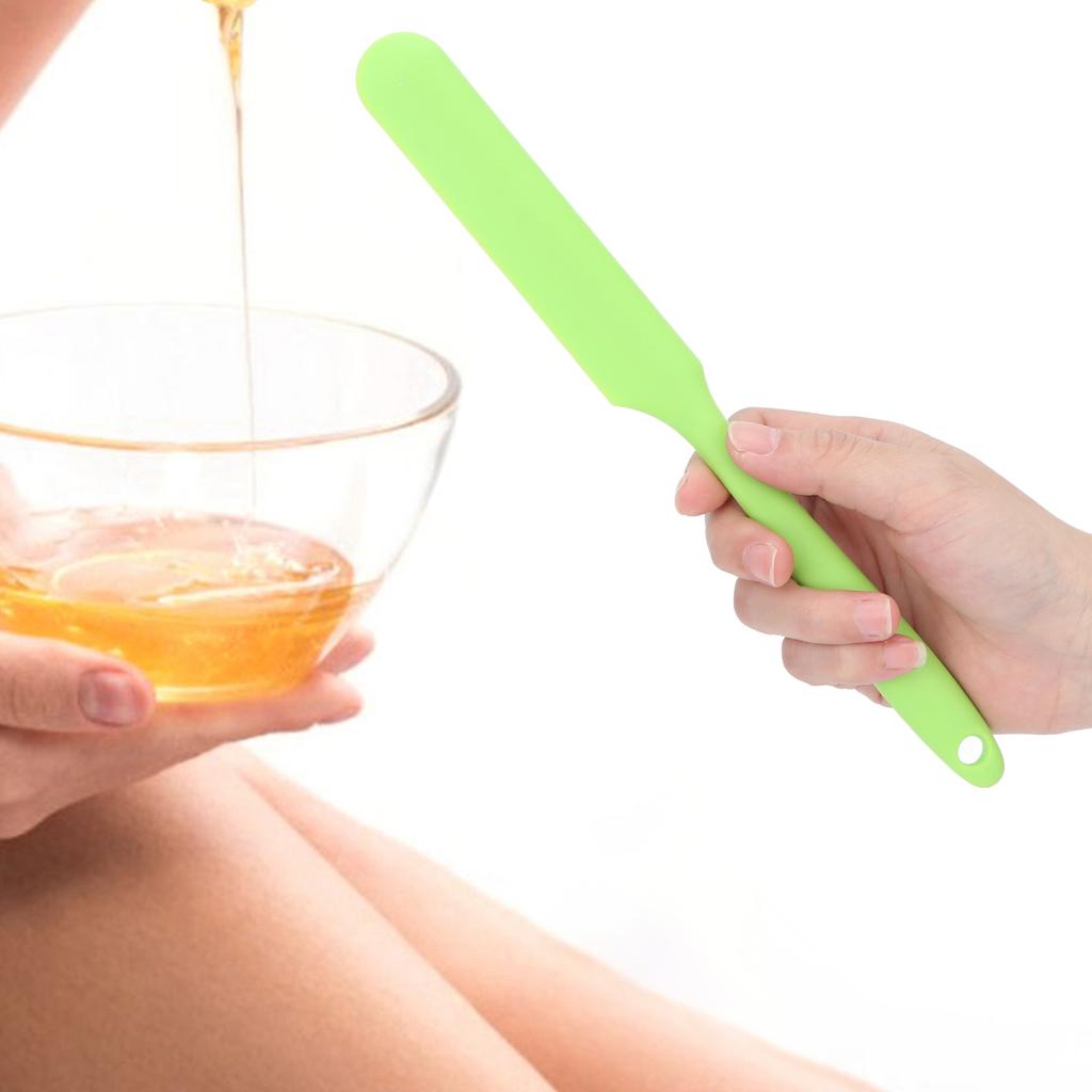 Wax Spatula Silicone Reusable Hair Removal Waxing Applicator Scraper for Home Salon Wax Warmer