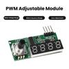 Adjustable PWM Square Wave Signal Generator Module Digital Display 11Hz-111kHz Frequency 1%-111% Duty Cycle Power-off Memory