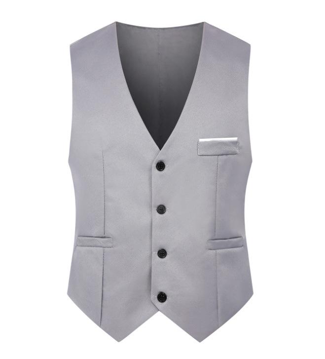 

Чоловічий приталений повсякденний жилет із 3D графікою