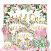 One Wild Animal World Birthday Party Supplies Decor Birthday Banner Topper Cake