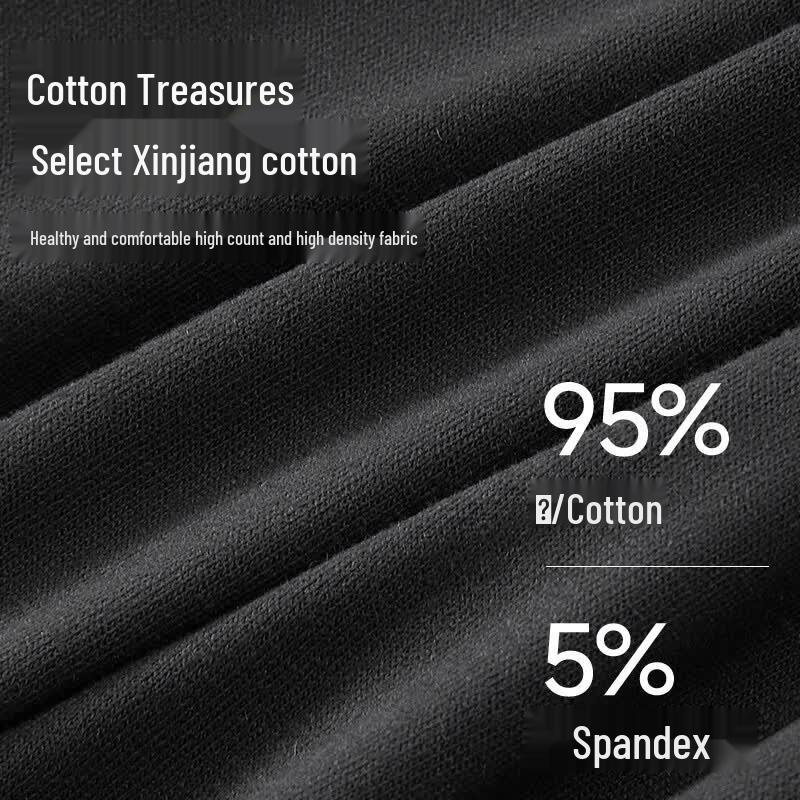 Yalu Men's Antibacterial Cotton Boxer Briefs