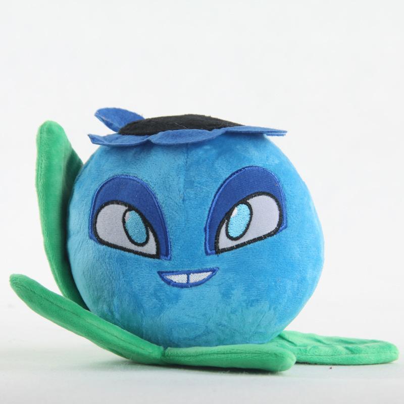 Non-Toxic New Plants Vs Zombies Plush Stuffed Toys Starfruit Split Pea Threepeater Laser Bean Imp Zombie Cartoon Game Cute Doll Kids Gifts