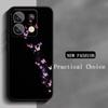 Fashion personal Butterfly pattern design Phone Case For Redmi Note 14 13 12 11 Pro Plus S 5G 14C A3 Soft Black Phone Cover