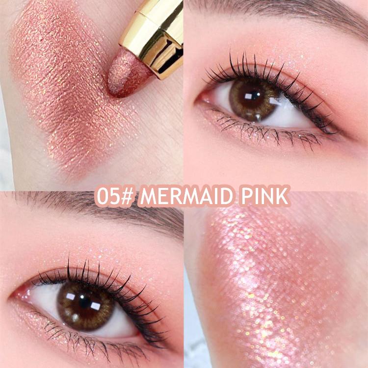 FOMIX Highlight Eyeshadow Pen Double-ended Eyeshadow Stick With Pearlescent Shimmer To Contour And Brighten