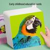 Black & White Visual Training Cards for Babies, Ages 0-3 Months